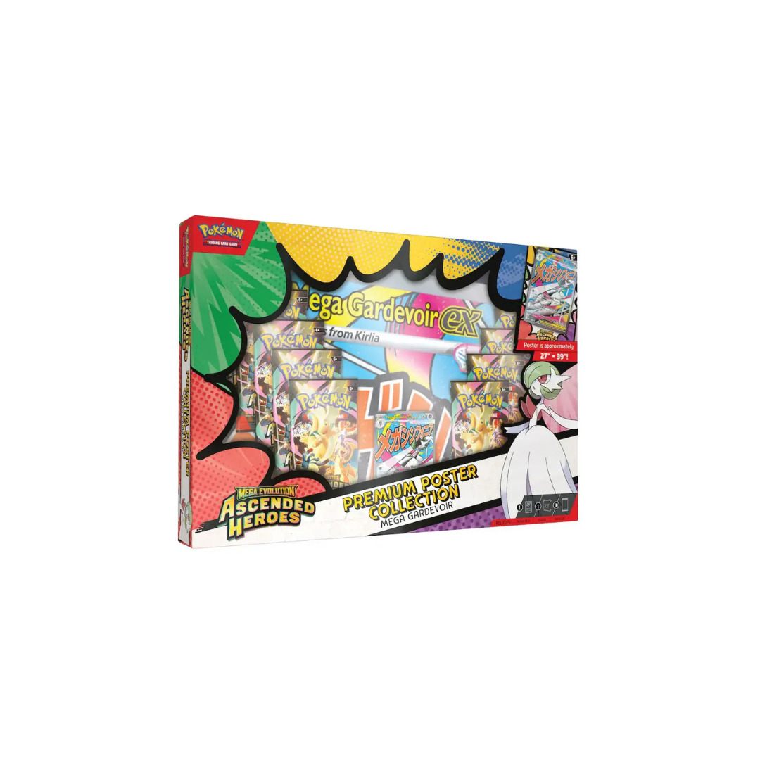 Pokémon Ascended Heroes Premium Poster Collection – Mega Gardevoir