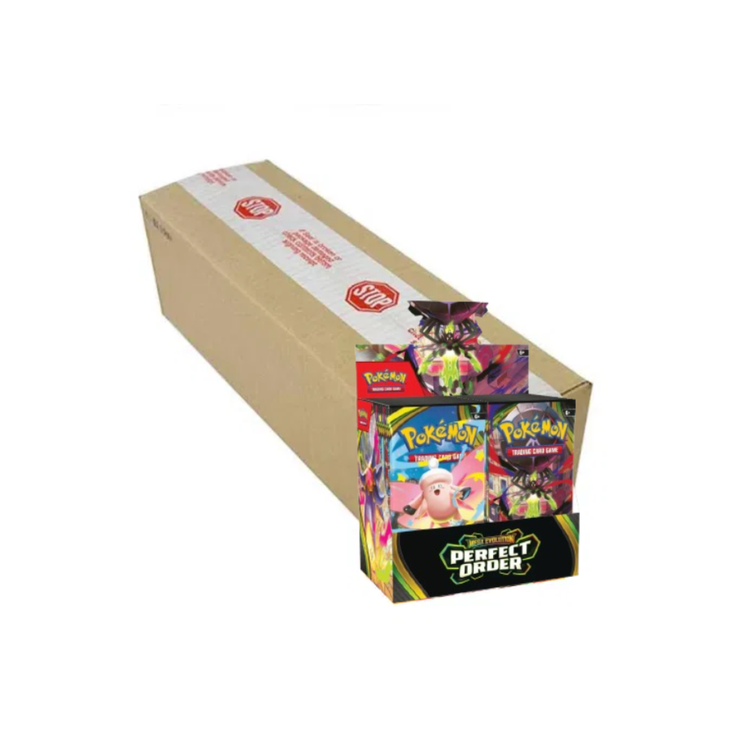 Pokémon Mega Evolution Perfect Order Booster Box Case