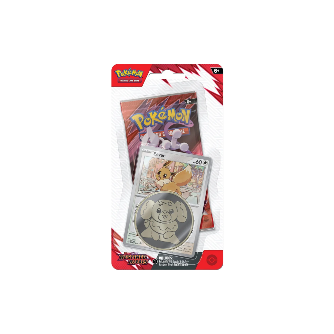 Pokémon Destined Rivals Checklane Blister Eevee