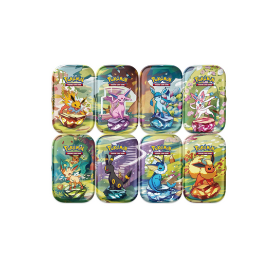 Pokémon Scarlet & Violet Prismatic Evolutions Mini Tin (Willekeurig)