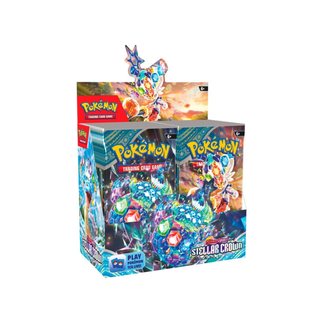 Pokémon Scarlet & Violet Stellar Crown Booster Box