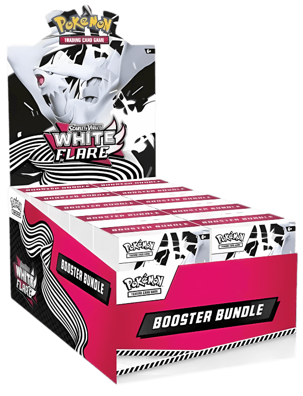 Pokémon Scarlet & Violet White Flare Booster Bundle Display
