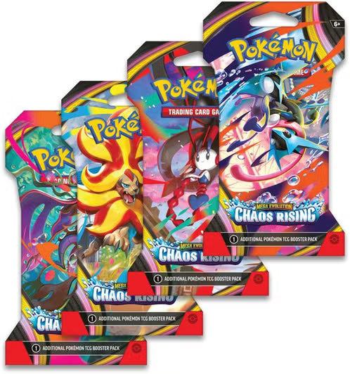 Pokémon Chaos Rising Sleeved Booster (Random Art)