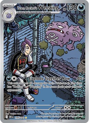 Team Rocket's Weezing 199