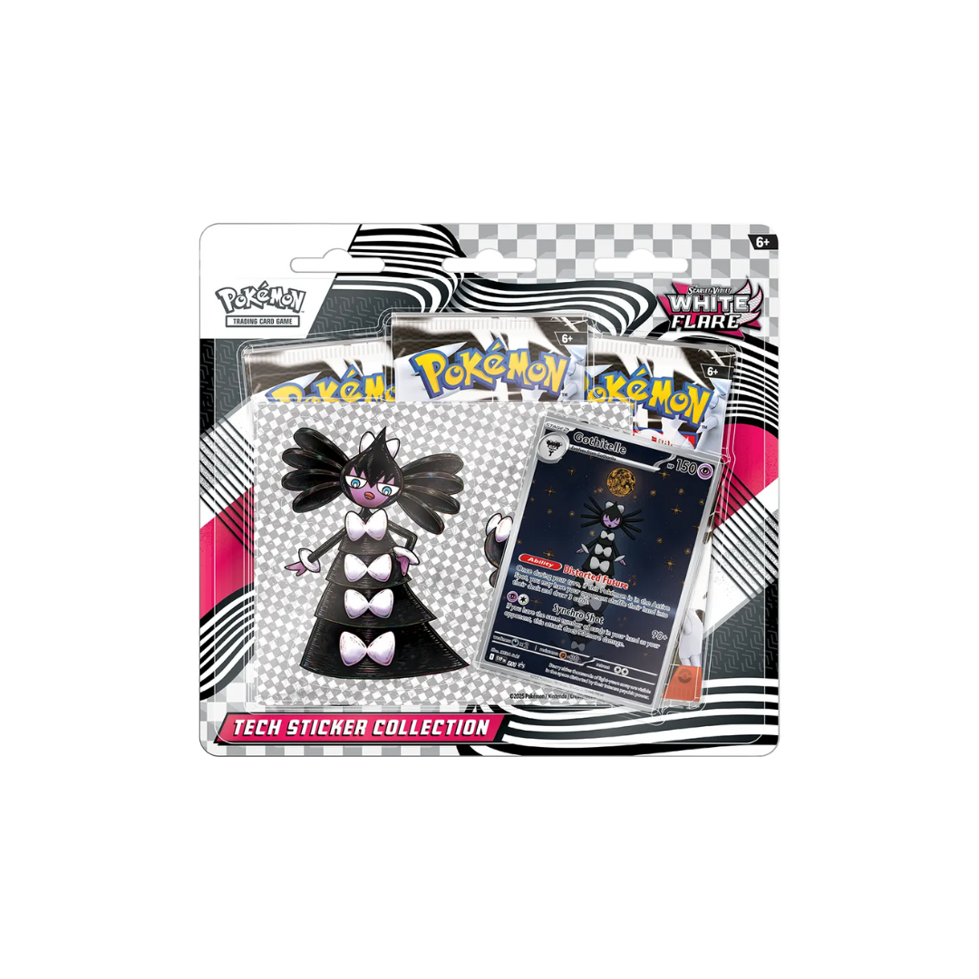 Scarlet & Violet White Flare Sticker Collection