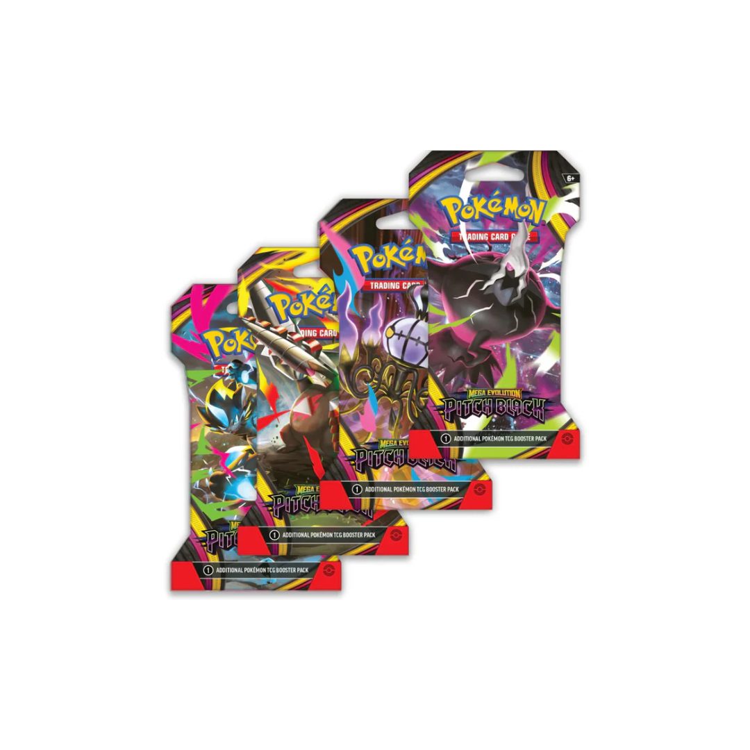 Pokémon Pitch Black Sleeved Booster