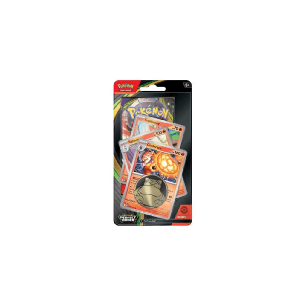 Pokémon Perfect Order Cinderace Premium Checklane Blister