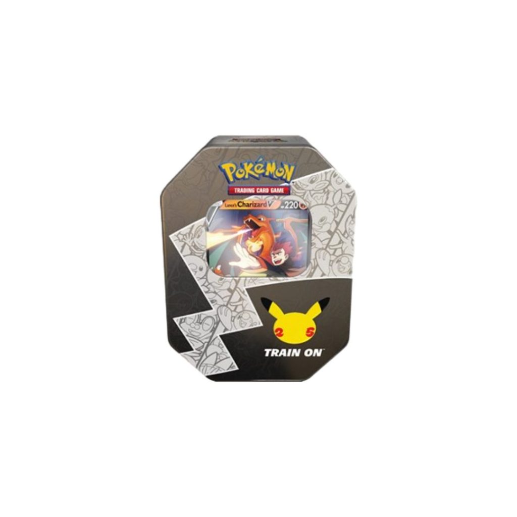 Pokémon Celebrations Lance's Charizard V Tin