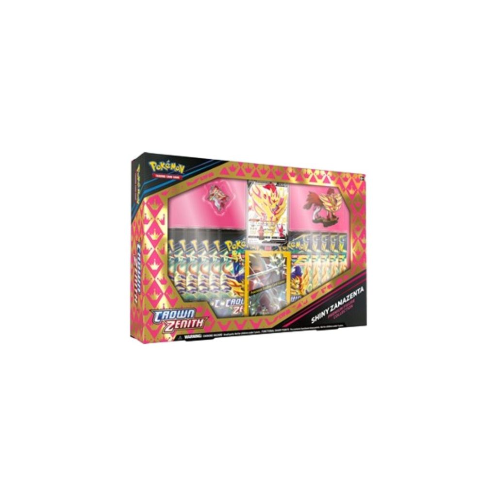 Pokémon Crown Zenith Shiny Zamazenta Premium Figure Collection
